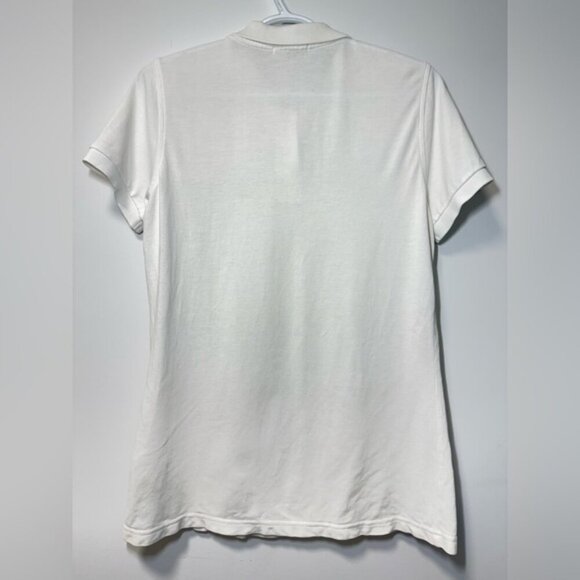 Burberry White Polo Shirt size S - Picture 4 of 9